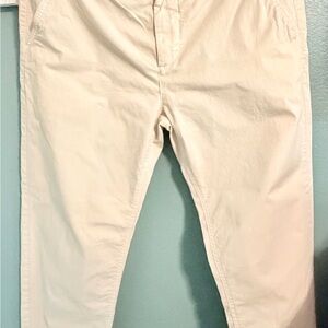 Denim & Flower Cream Chinos